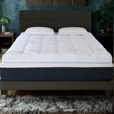 Foam & Fiber Hybrid Topper | 2 inch CertiPUR-US Certified Memory Foam & Fiber Layer